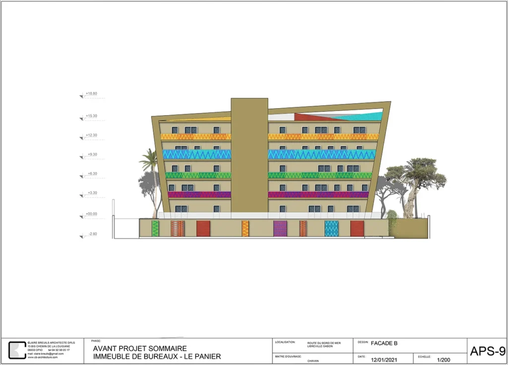 Immeuble de bureaux Libreville au Gabon