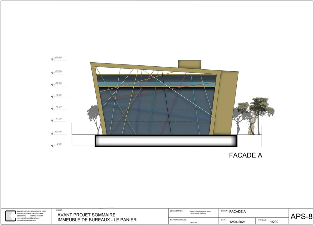Immeuble de bureaux Libreville au Gabon