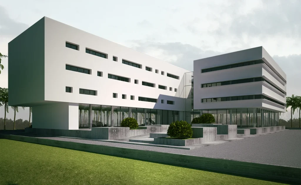 Immeuble de bureaux Port Gentil au Gabon