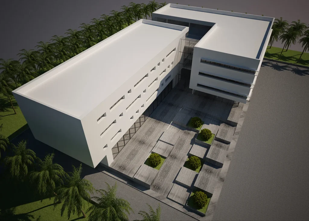 Immeuble de bureaux Port Gentil au Gabon